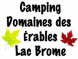 Logo Camping Domaine des Érables Lac Brome